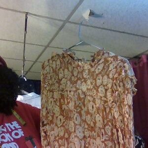 Fp lS sheer top used no size tag